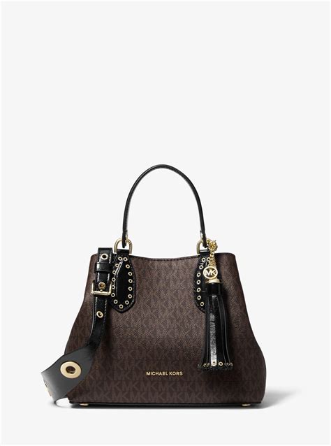 Brooklyn Small Logo Satchel – Michael Kors Pre